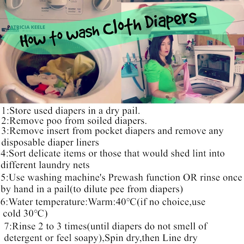 Reusable Diaper Waterproof Baby Diaper